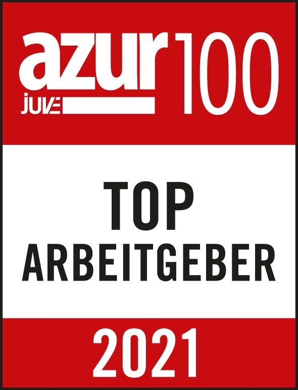 azur Juve 100, Top Arbeitgeber 2021